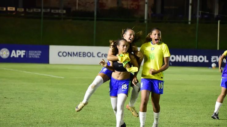Brasil é o atual campeão da Liga Evolução Sub-15 - Foto: Staff Images/Conmebol