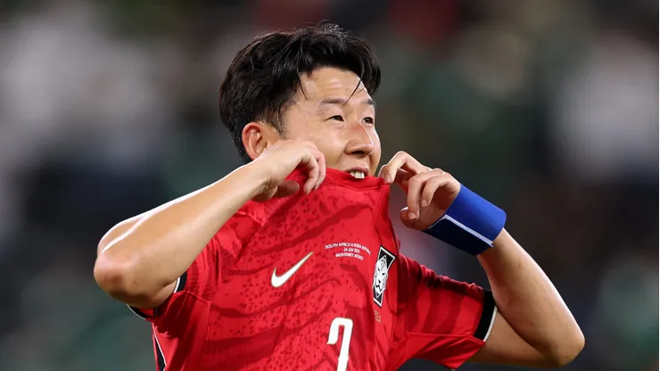 Son foi uma das decepções da Copa do Mundo. (Photo by Luke Hales/Getty Images)