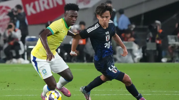 Japão x Brasil em 2025. (Photo by Koji Watanabe/Getty Images)