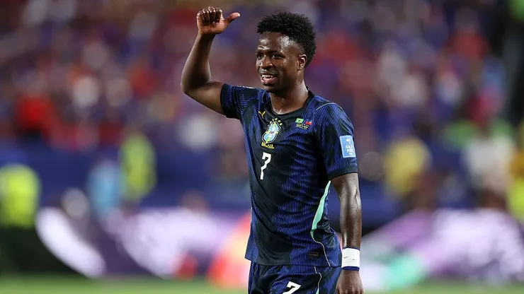 Vinícius Jr é decisivo na Copa do Mundo. Foto: Dan Mullan/Getty Images