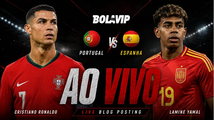 Acompanhe Portugal x Espanha pela Copa do Mundo. Foto: Gerado por IA