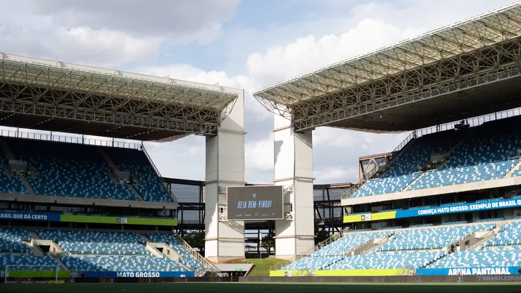 MT - CUIABA - 28/10/2024 - BRASILEIRO A 2024, CUIABA X CORINTHIANS - Vista geral do estadio Arena Pantanal para partida entre Cuiaba e Corinthians pelo campeonato Brasileiro A 2024. Foto: Gil Gomes/AGIF