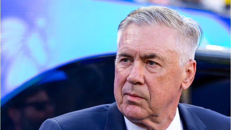 Ancelotti durante jogo com Marrocos em Nova Jersey.