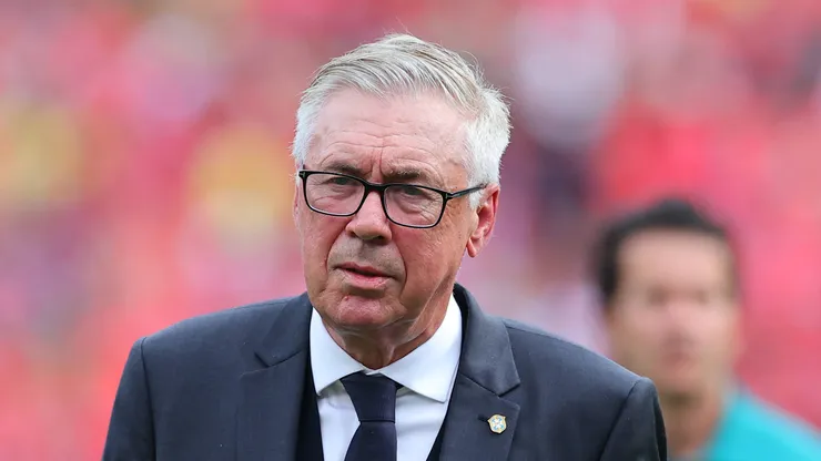 Treinador da Seleção Brasileira, Ancelotti. Foto: Rich Graessle Icon Sportswire/Imago