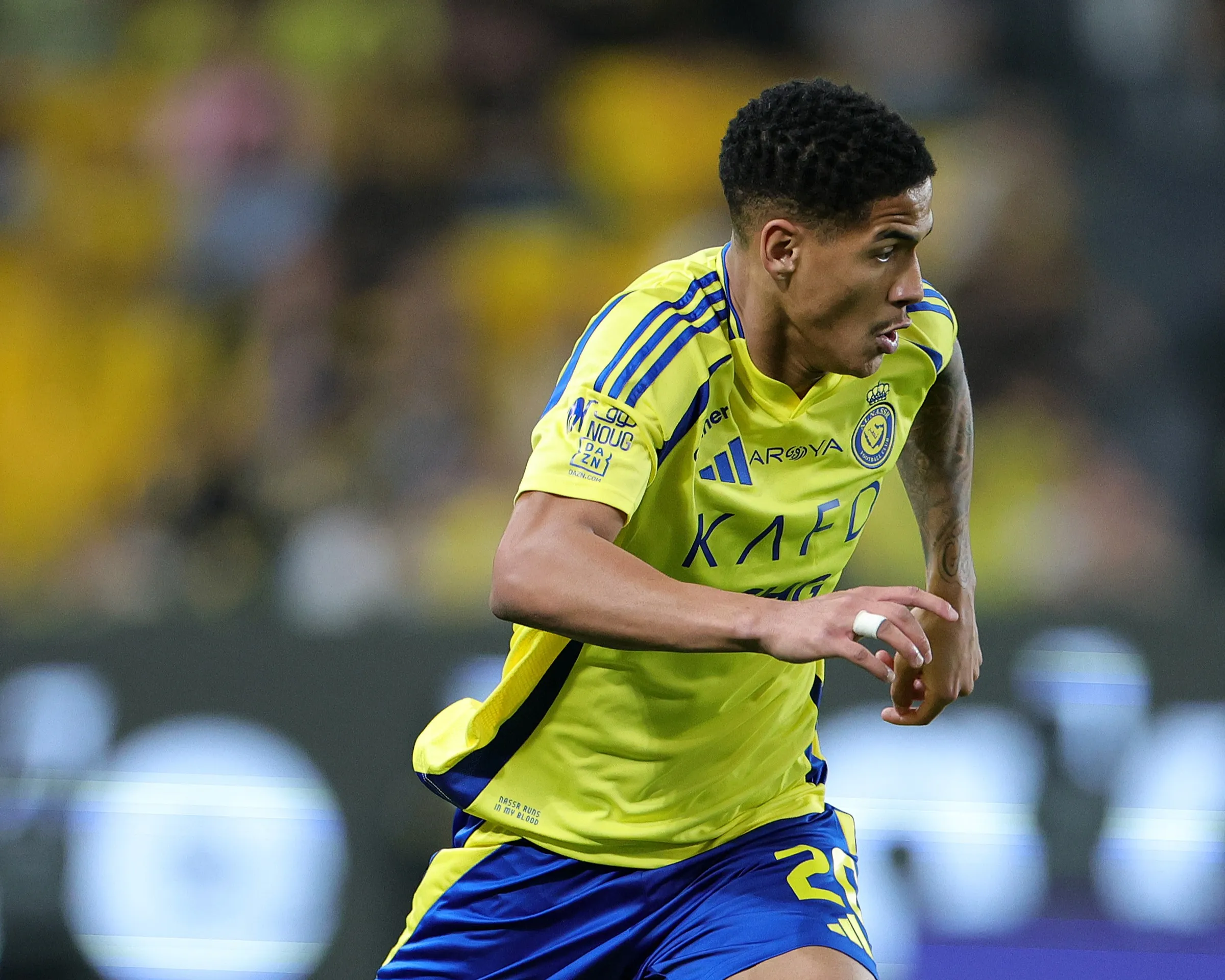 Ângelo Gabriel. Foto: Abdullah Ahmed/Getty Images