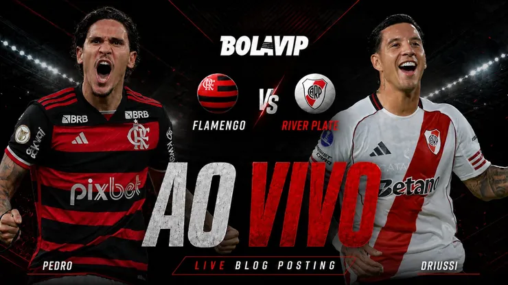 Flamengo x River Plate - Acompanhe ao vivo todos os lances do amistoso