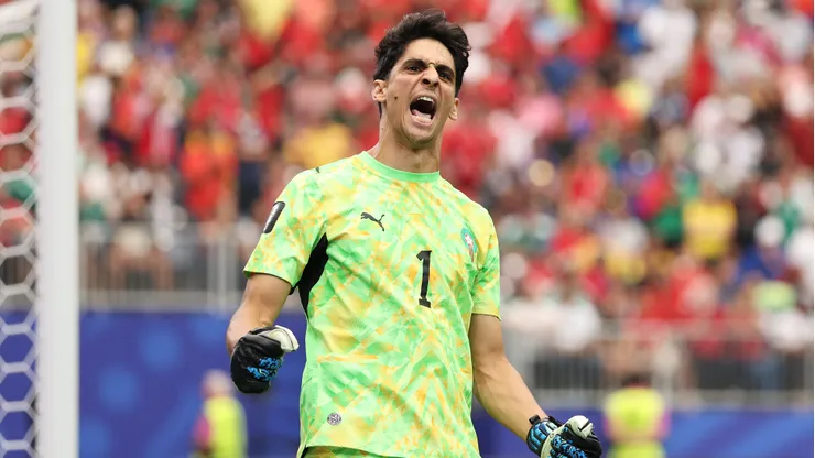 Bounou, goleiro do Marrocos. (Photo by Molly Darlington/Getty Images)