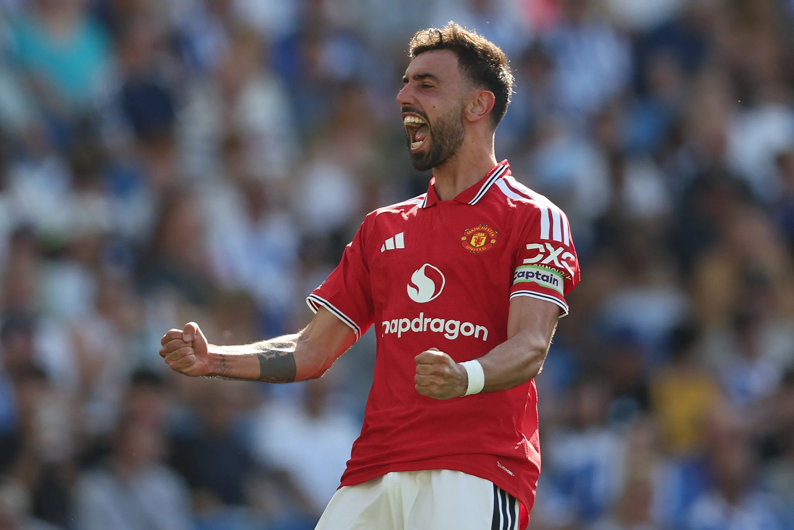 Bruno Fernandes. Foto: Steve Bardens/Getty Images