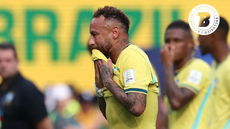 Neymar atuando pela seleção brasileira (Foto: Buda Mendes/Getty Images)