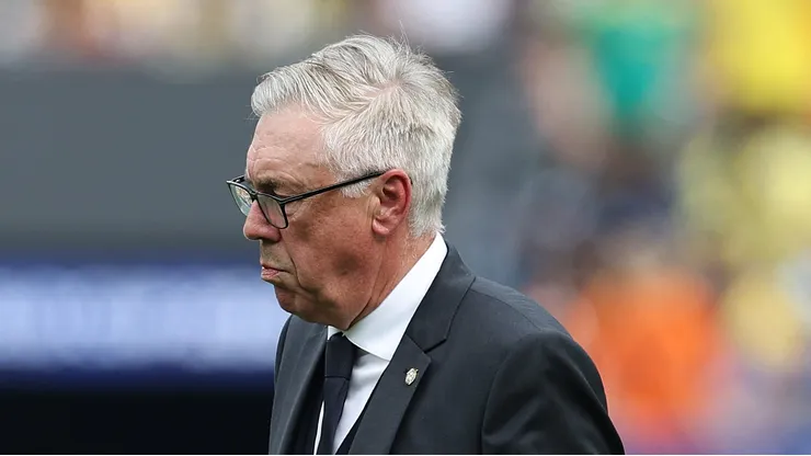 Carlo Ancelotti, técnico da Seleção Brasileira - Foto: Buda Mendes/Getty Images
