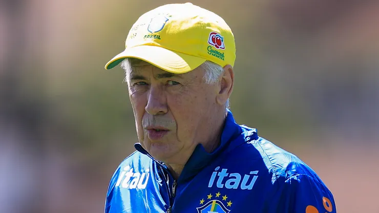 Carlo Ancelotti tem 17 jogos pela Seleção Brasileira - Foto: Buda Mendes/Getty Images