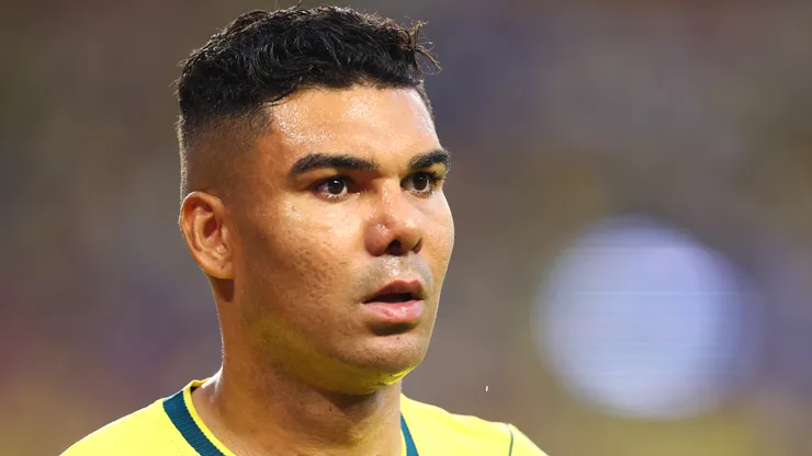 Casemiro foi titular no Catar e segue no time em 2026 - Foto: Megan Briggs/Getty Images
