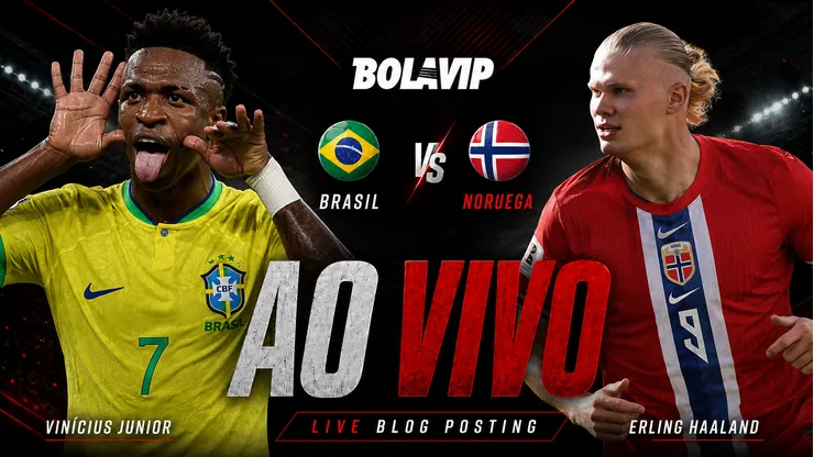 Brasil x Noruega é transmitido ao vivo pelo Boilavip Brasil. Fotos: Clive Brunskill/Getty Images e Justin Setterfield/Getty Images