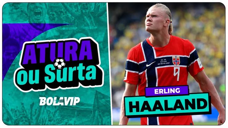Haaland marca duas vezes e elimina o Brasil. Foto: Al Bello/Getty Images