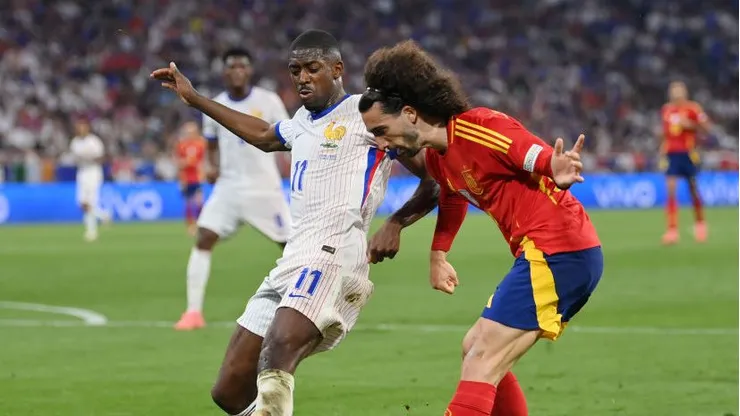 França x Espanha. Foto: Justin Setterfield/Getty Images