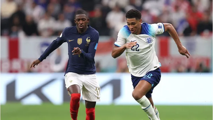 França x Inglaterra. Foto: Julian Finney/Getty Images