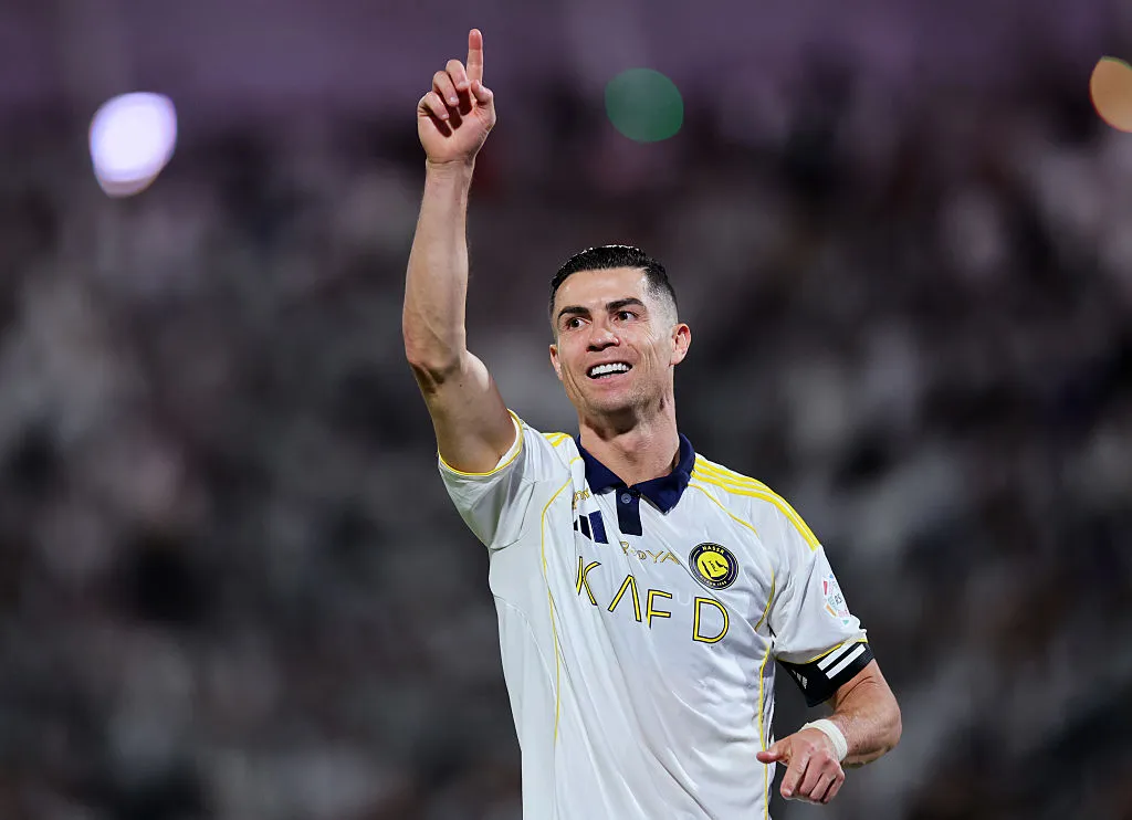 Cristiano Ronaldo. Foto: Abdullah Ahmed/Getty Images