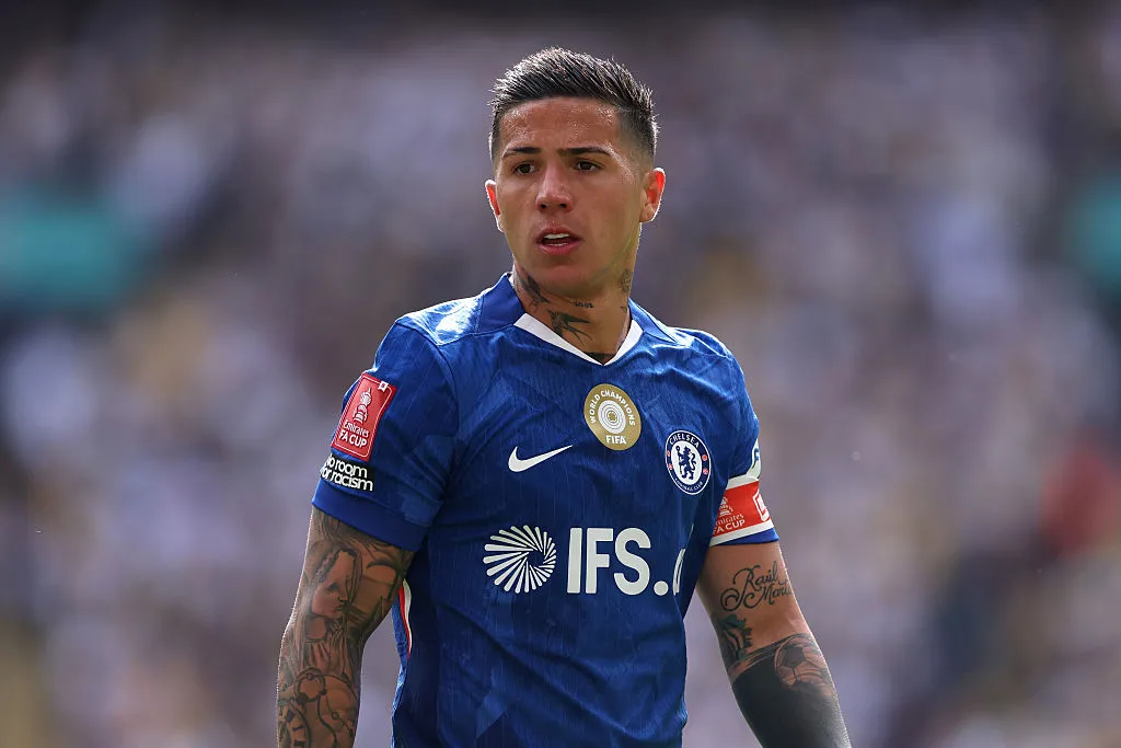 Enzo Fernández. Foto: Justin Setterfield/Getty Images
