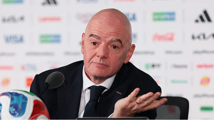 Presidente da Fifa, Gianni Infantino. Foto: Carl Recine/Getty Images