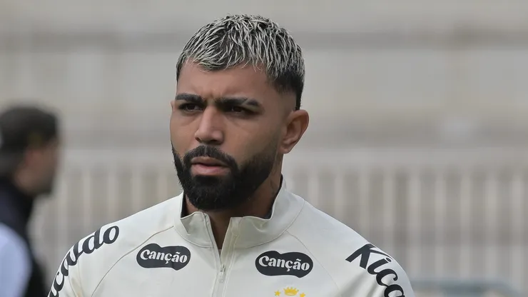 - Gabigol jogador do Santos durante partida contra o União São Jão