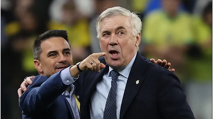 Rodrigo Caetano confirma continuidade de Ancelotti.