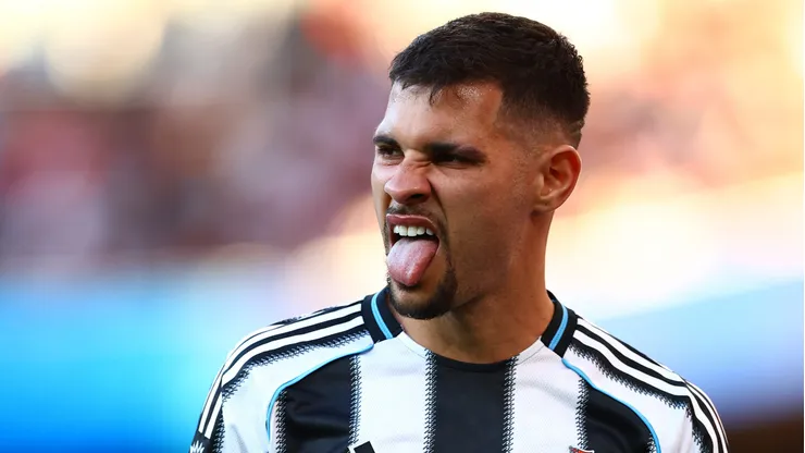 Bruno Guimarães não quer seguir no Newcastle.