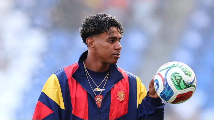 Lamine Yamal pela seleção da Espanha