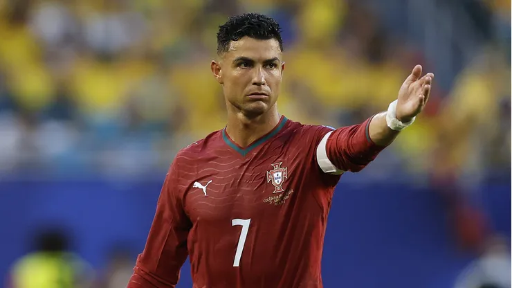 Cristiano Ronaldo. (Photo by Michael Reaves/Getty Images)