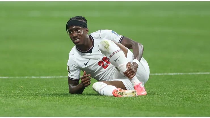 Ibrahimovic detona atuação de Madueke em Inglaterra x Noruega. Foto: Richard Pelham/Getty Images