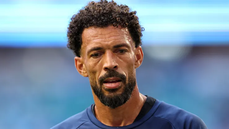 MIAMI GARDENS, FLORIDA - JULY 03: Vozinha #1 of Cabo Verde warms up before the FIFA World Cup 2026 Round of 32 match between Argentina and Cabo Verde at Miami Stadium on July 03, 2026 in Miami Gardens, Florida. (Photo by Michael Reaves/Getty Images)