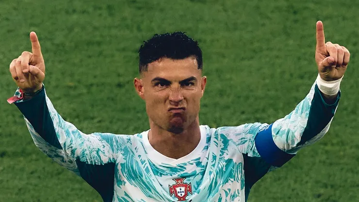 Cristiano comemorando gol diante da Croácia, em Toronto