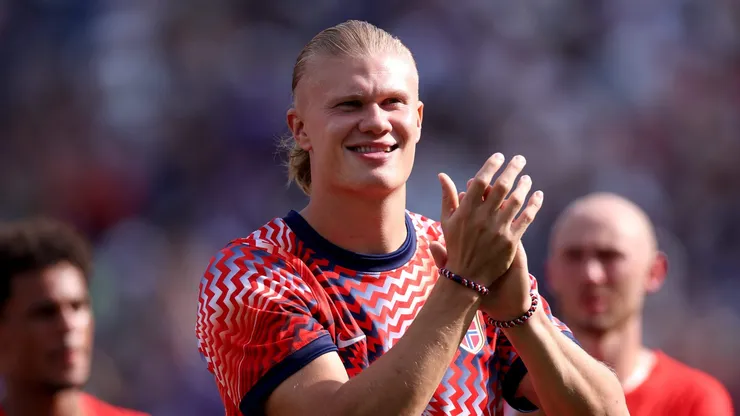 Erling Haaland, a grande estrela da seleção da Noruega.