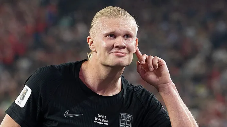 Haaland é o desafio brasileiro nas oitavas de final da Copa (Photo by Al Bello/Getty Images)