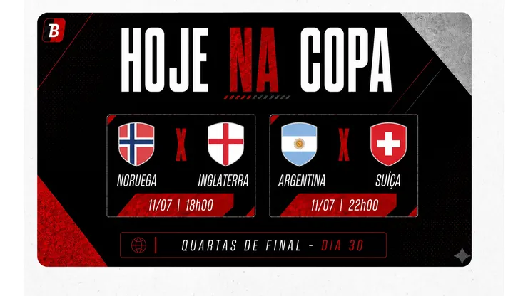 Jogos deste sábado - arte bolavip brasil