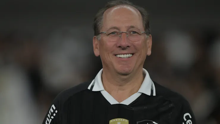 John Textor CEO do Botafogo durante partida contra o Corinthians no estadio Engenhao pelo campeonato Brasileiro A 2025.