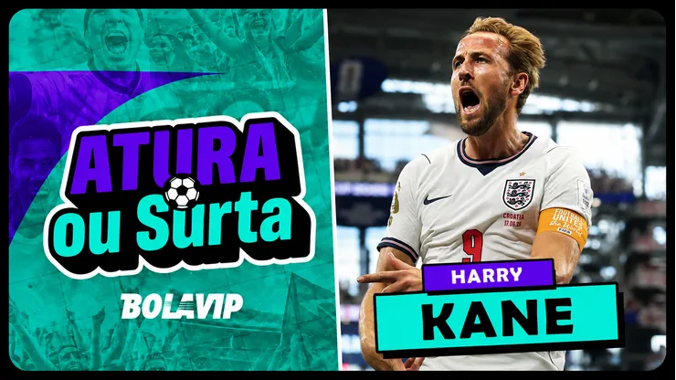 Kane faz mais dois gols na Copa. Foto: Pelham/Getty Images/Arte Bolavip Brasil.