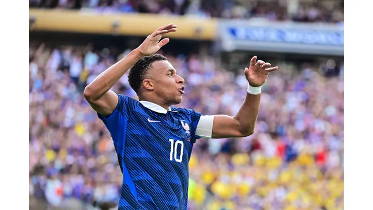 Kylian Mbappé, da França | Crédito: Latin Sport Images / Alamy Stock Photo