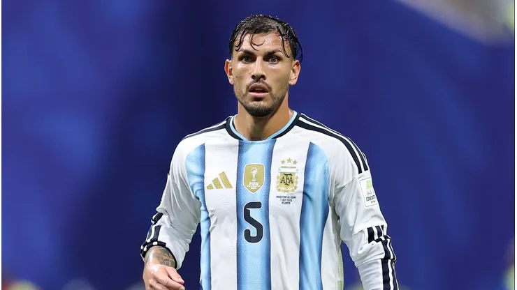 Leandro Paredes, jogador da Seleção Argentina. (Photo by Justin Setterfield/Getty Images)