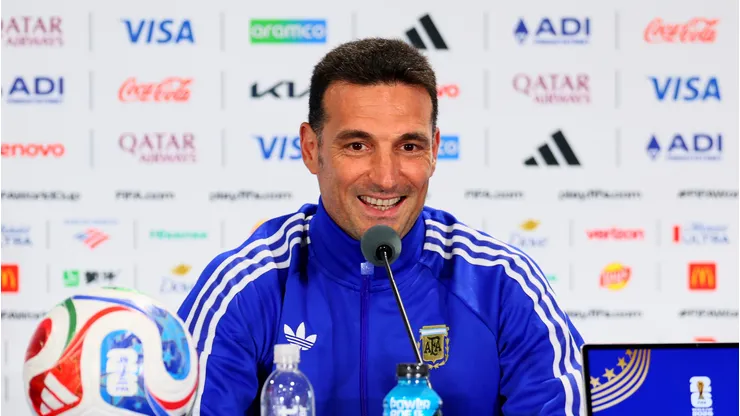 Lionel Scaloni, técnico da Seleção Argentina -Foto: Kyle Rivas/Getty Images