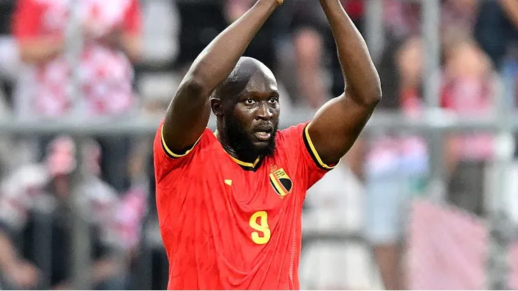 Lukaku pela Bélgica. Foto: Jurij Kodrun/Getty Images