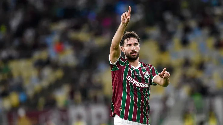 Martinelli marcou um dos gols do Fluminense na goleada sobre o Nova Iguaçu. Foto: Thiago Ribeiro/AGIF