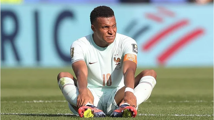 Mbappé pela França. Foto: Lars Baron/Getty Images