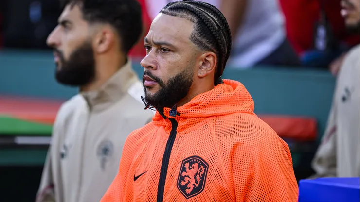 Memphis Depay jogou pouco na Copa do Mundo. Foto: Martín Fonseca/IMAGO/ZUMA Press Wire