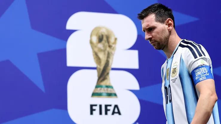ATLANTA, GEORGIA - JULY 07: Lionel Messi #10 of Argentina walks out of the tunnel for the second half during the FIFA World Cup 2026 Round of 16 match between Argentina and Egypt at Atlanta Stadium on July 07, 2026 in Atlanta, Georgia. (Photo by Buda Mendes/Getty Images)