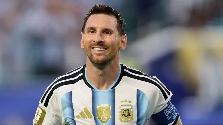 Lionel Messi, atacante da Seleção Argentina - Foto: Michael Reaves/Getty Images
