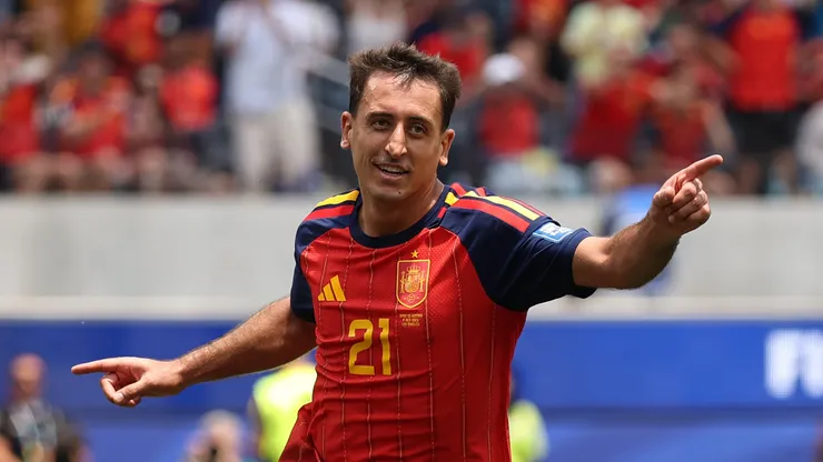Oyarzabal é um dos sete jogadores que disputaram todos os jogos da Espanha nesta Copa. Foto: Francois Nel/Getty Images