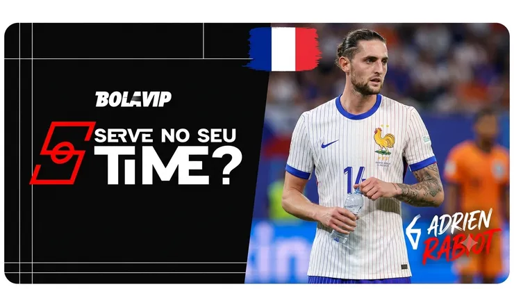 Rabiot se destaca no meio da França
