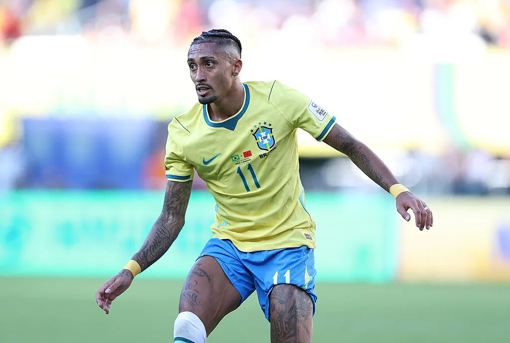 Raphinha. Foto: Kevin C. Cox/Getty Images