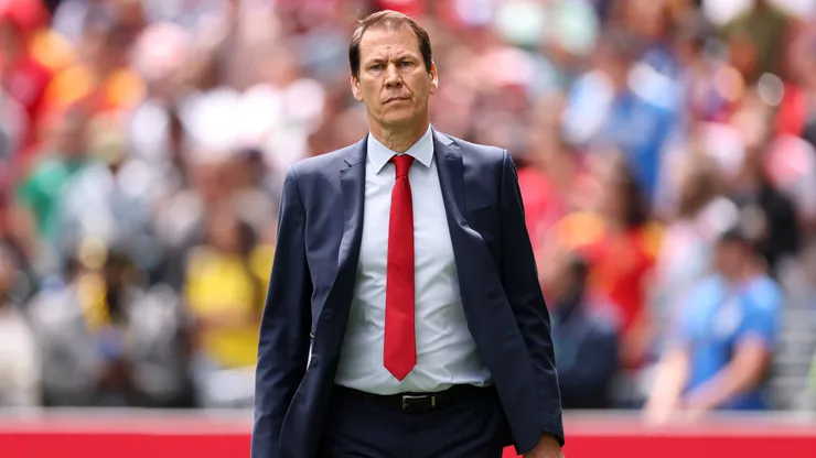 SEATTLE, WASHINGTON - JULY 01: Rudi Garcia, Head Coach of Belgium, is seen before the FIFA World Cup 2026 Round Of 32 match between Belgium and Senegal at Seattle Stadium on July 01, 2026 in Seattle, Washington. (Photo by Fran Santiago/Getty Images)