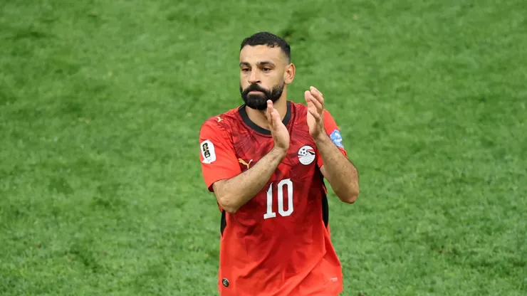 Mohamed Salah na Seleção do Egito pela Copa do Mundo 2026.